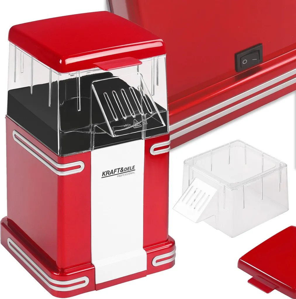 KD4106 Macchina Popcorn Professionale 1200W | Efficienza e Salute