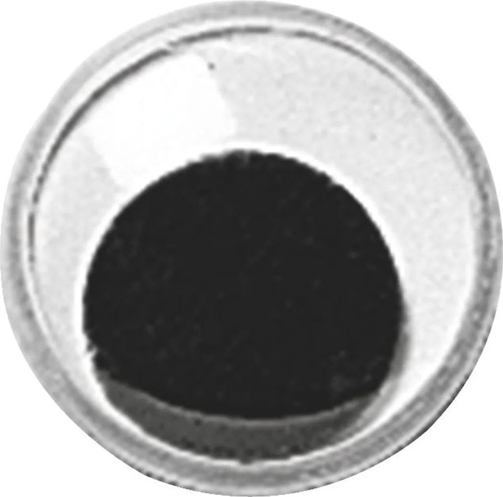 Yeux Mobiles à Coller 18mm pour Loisirs Créatifs et Bricolage Enfant