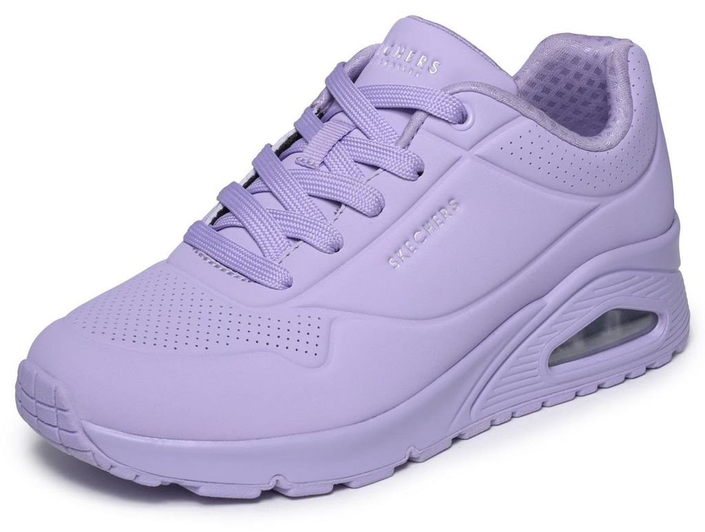 Skechers dames sneakers UNO Stand On Air, paars-lavendel, Productafbeelding 