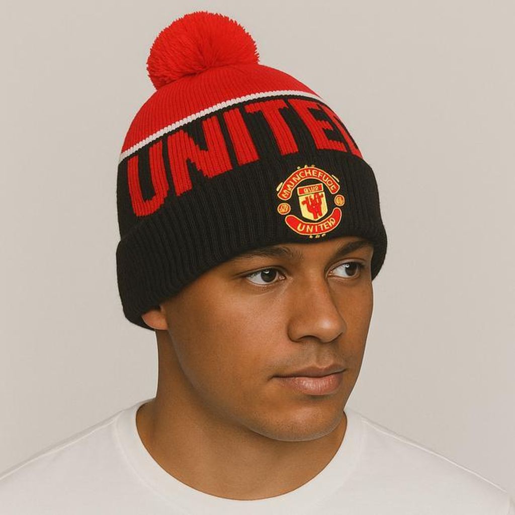 New Era Wintermütze Cuff Beanie - BOMMEL Manchester United Zdjęcie produktu 