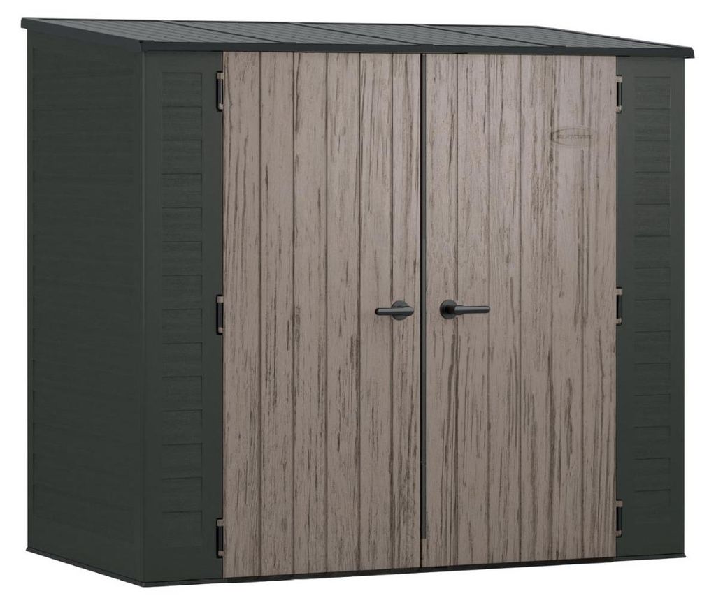 Suncast Geräteschrank 215 x 123 x 199 cm in Holzoptik 4,6 Produktbild 