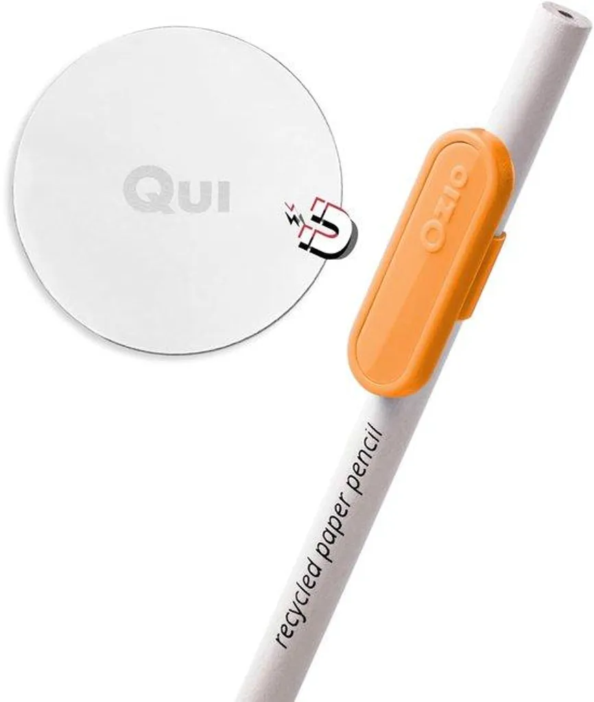 Porte-crayons magnétique orange : ne perdez plus jamais votre stylo