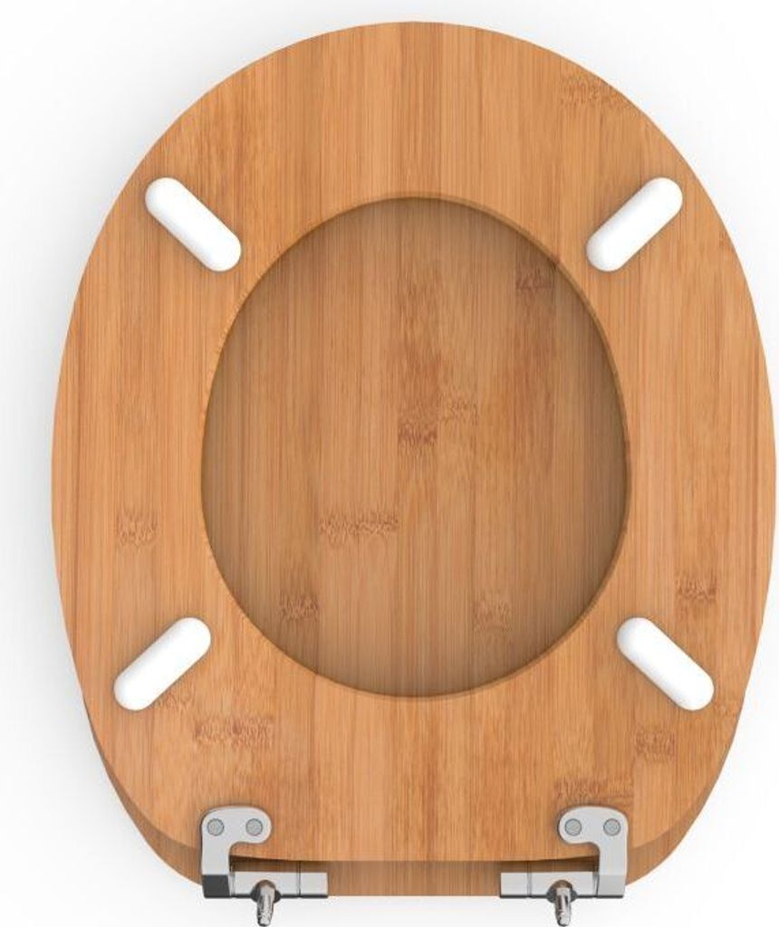 Primaster WC-Sitz mit Absenkautomatik Bambus Produktbild 7