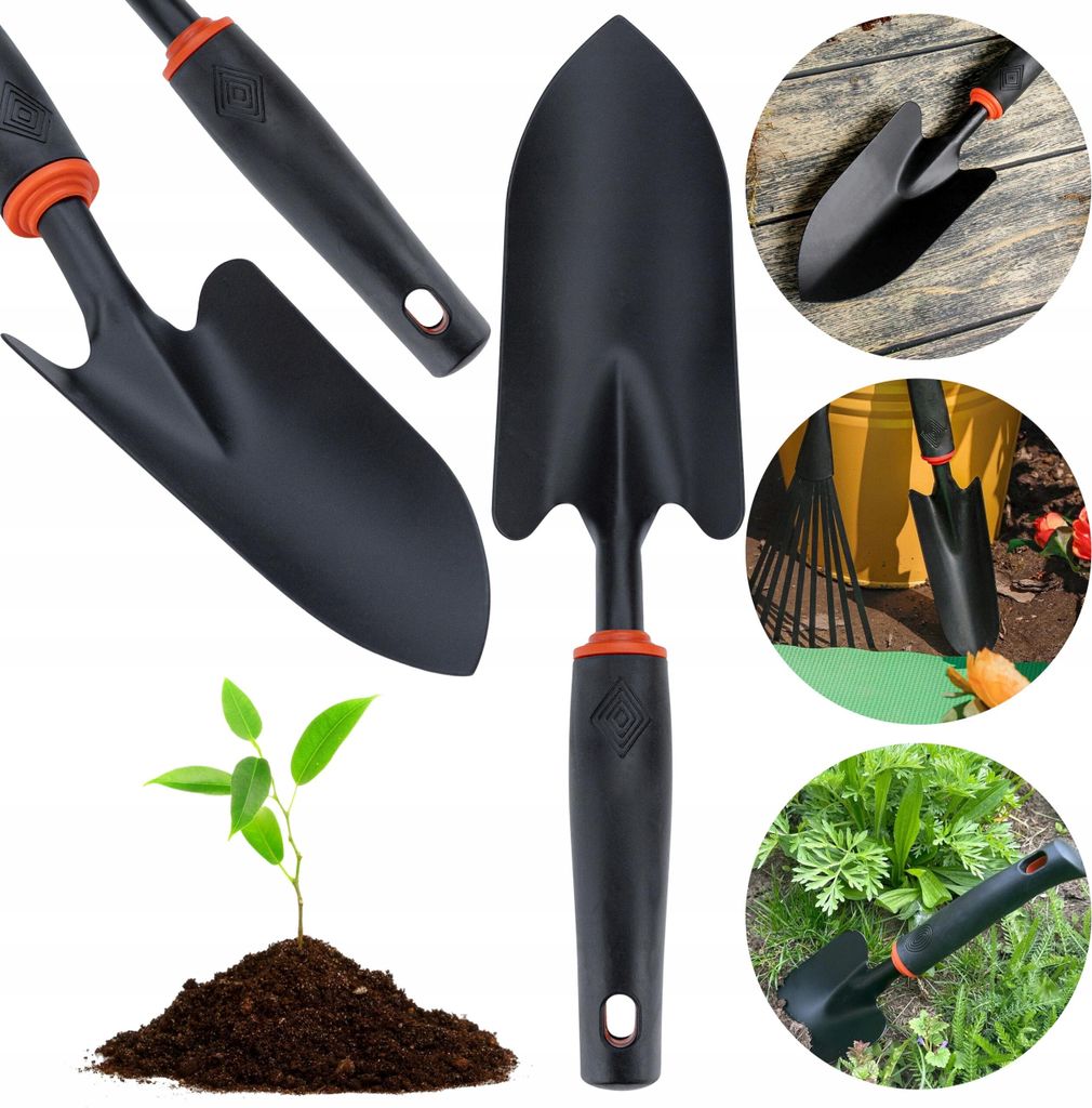 Gartenschaufel, Metallschaufel zum Anpflanzen von Gartenerde