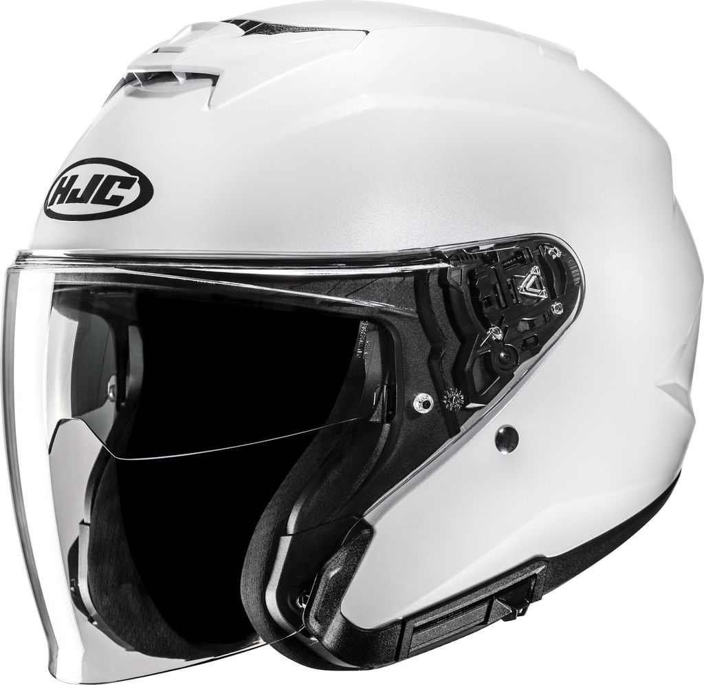 HJC i31 Solid Pearl White Jethelm XL