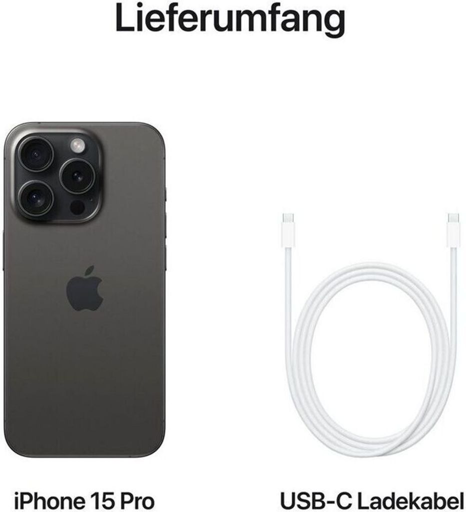 Apple iPhone 15 Pro 128 GB czarny