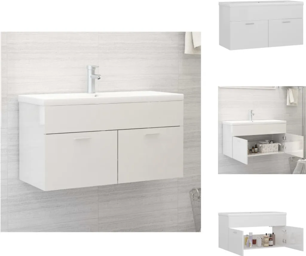 Optimisez votre Petite Salle de Bain avec ce Meuble Vasque Blanc Chic