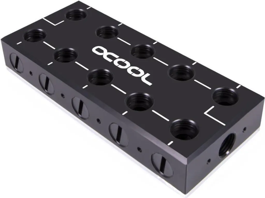 Alphacool 13024 HF Doppio Nipplo G1/4 per Raffreddamento Liquido PC