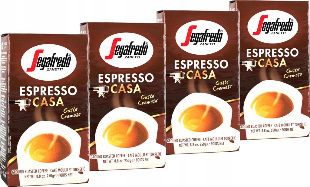 Segafredo Espresso Casa 143 gemahlen 250g Immagine del prodotto 