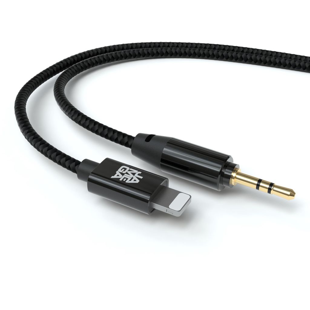 1m IPhone Kabel - AUX Kabel Adapter 3,5mm