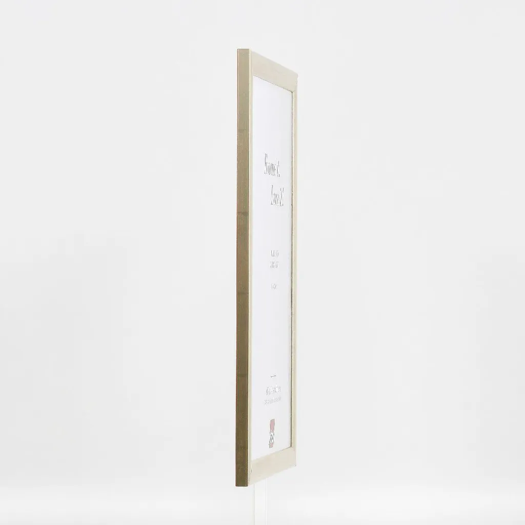 Effect Profil 43: Cornice 25x50 Argento Legno e Vetro Artistico - 8