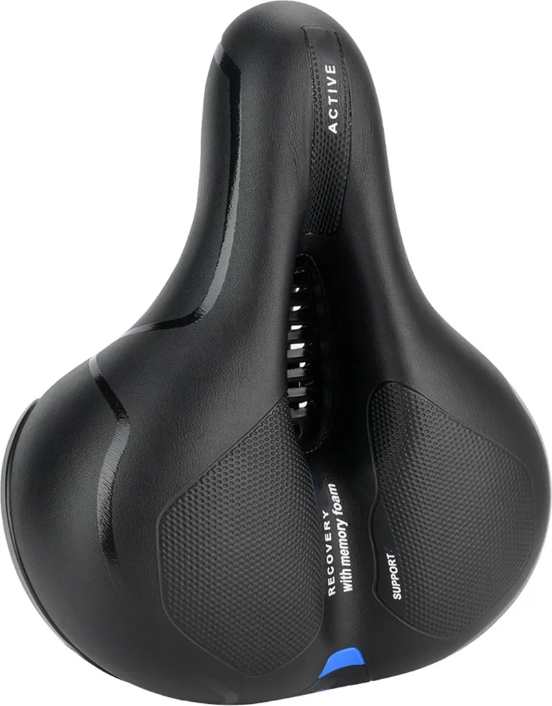 Selle de Vélo Route avec Structure Creuse Douce et Revêtement Imperméable