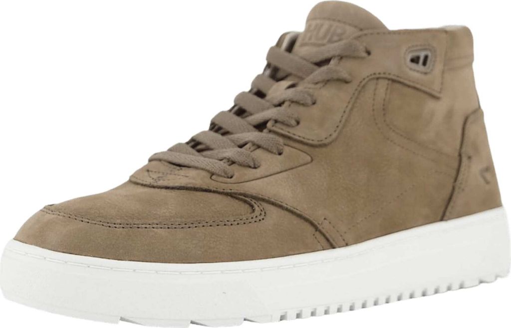 Hub Sneaker High Herren 31363534383939 Beige 44 EU