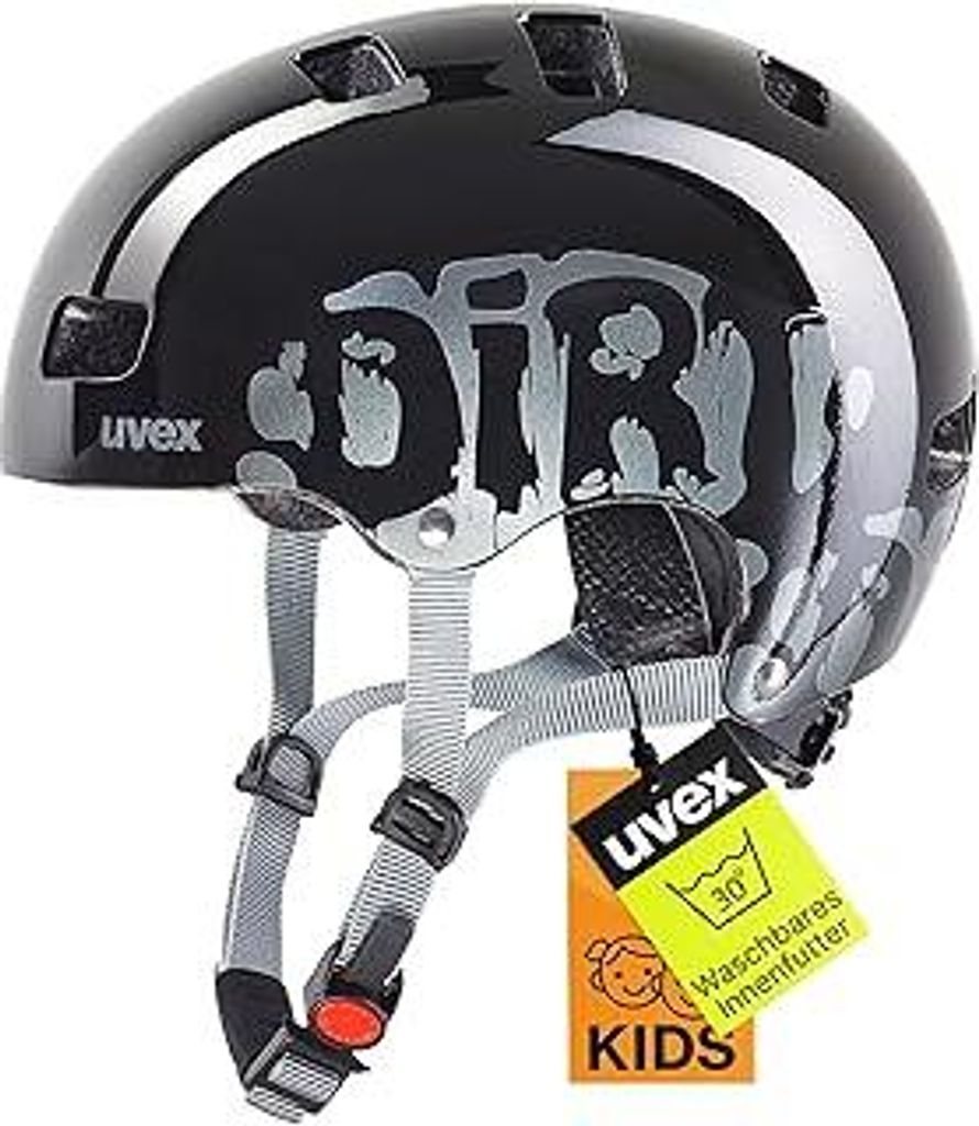 uvex Kid 3 - robuster Fahrradhelm für Kinder - individuelle Größenanpassung - waschbare Innenausstattung