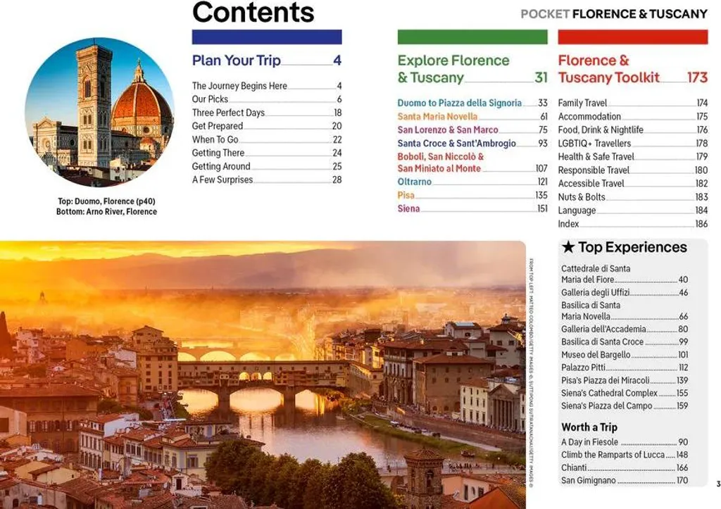 Florence et Toscane Lonely Planet Pocket - Guide avec Plan Détachable - 2