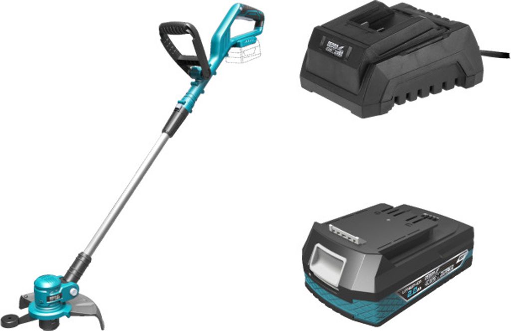 Akku-Trimmer 30Cm 1*2.0Ah Sas+All - Ded7016