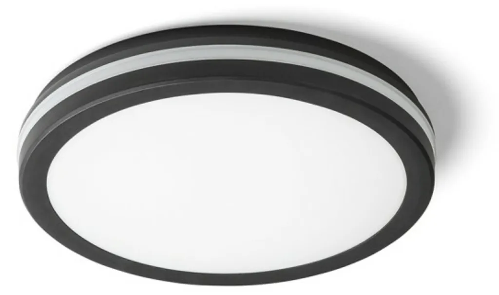 Luminaire Anti-Humidité RENDL SONO 30 Noir IP65 : Stop à la Vapeur