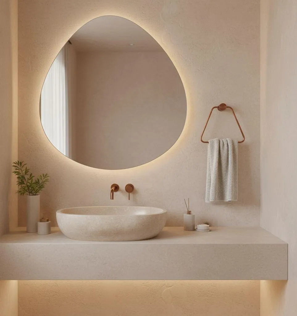 Patère de salle de bain REA pour optimiser le rangement des draps