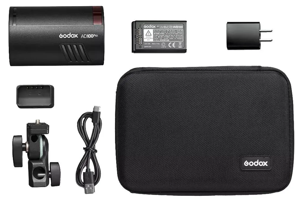 Godox AD100 Pro Flash de Studio de Poche 100W TTL HSS Compact et Puissant - 4