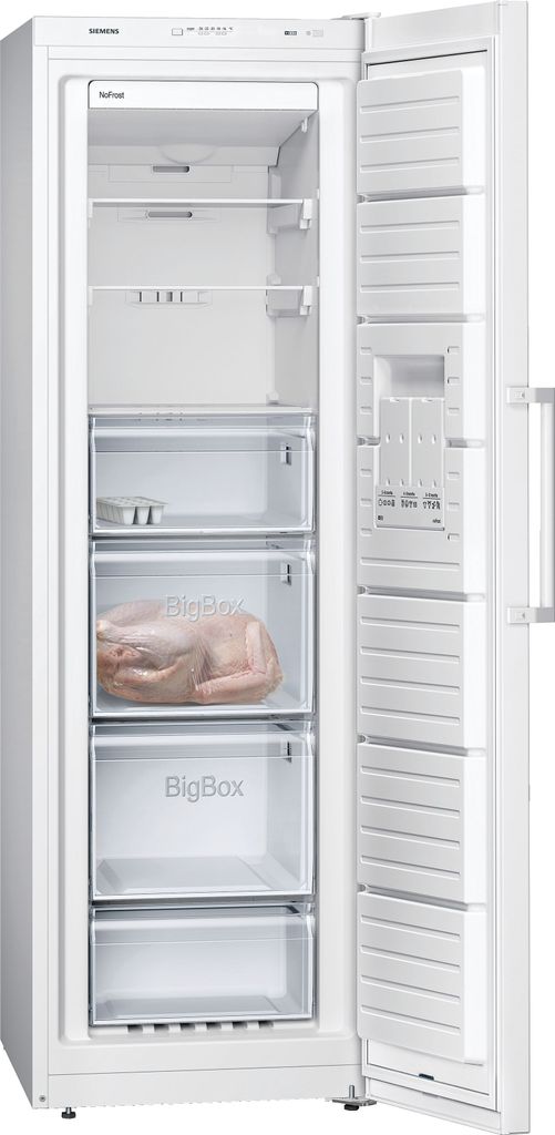 Siemens Freistehender Gefrierschrank 186 x 60 cm GS36NVWEP Produktbild 