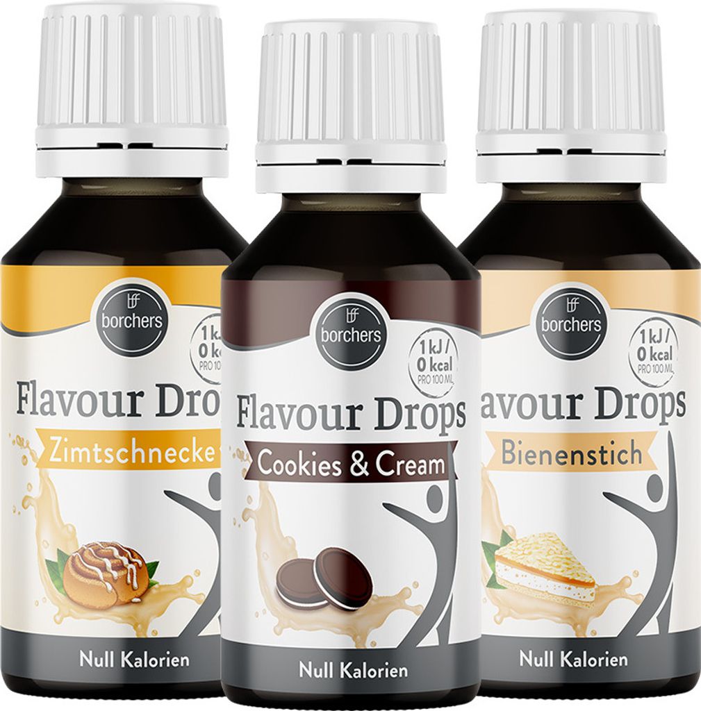 BORCHERS Flavour Drops Probierpaket "Backstube"