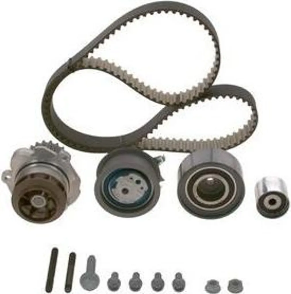 Pompe à eau Bosch et kit courroie de distribution robuste pour Jeep