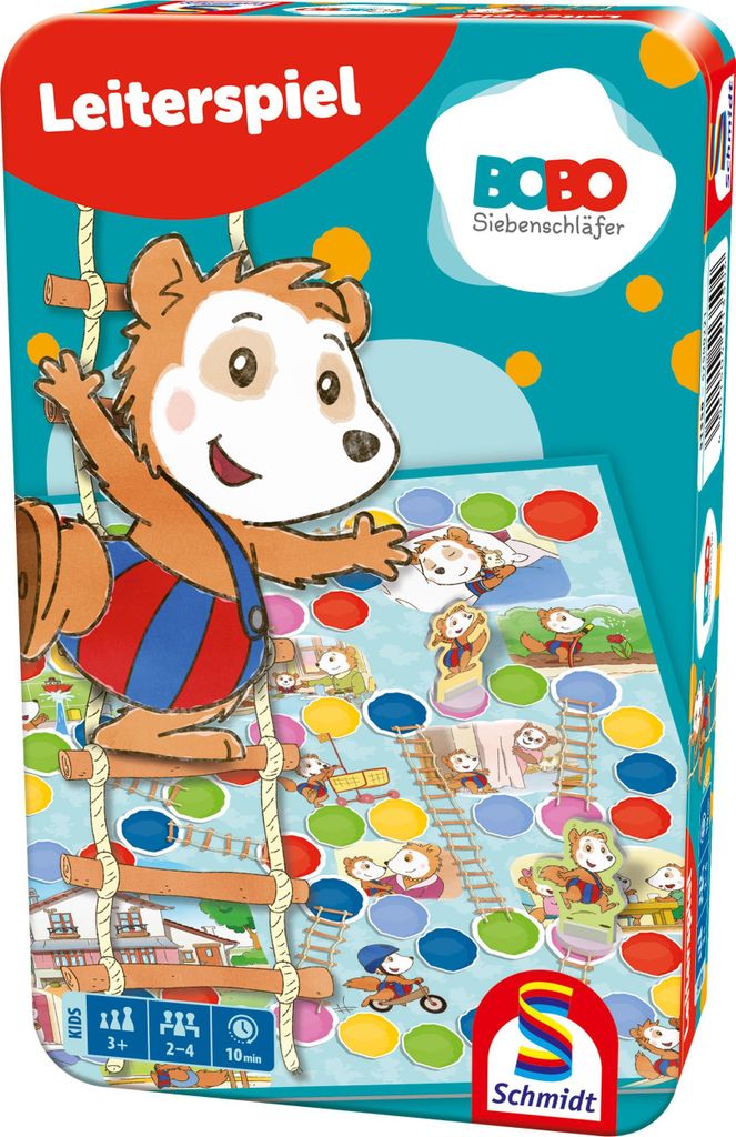 Schmidt Spiele Bobo Siebenschläfer, Brettspiel, Logisch, 3 Produktbild 