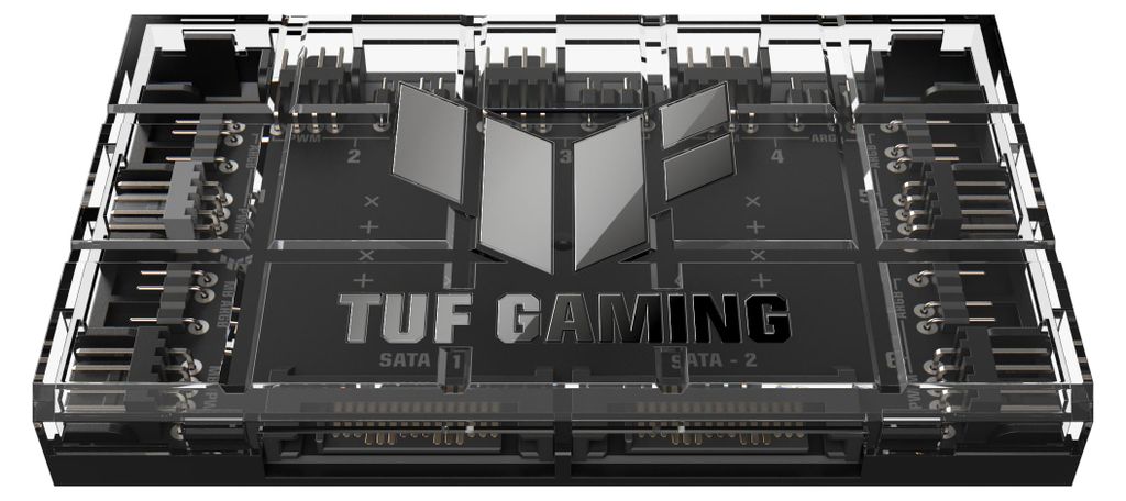 ASUS TUF Gaming ARGB PWM Fan Hub Lüftersteuerung Produktbild 