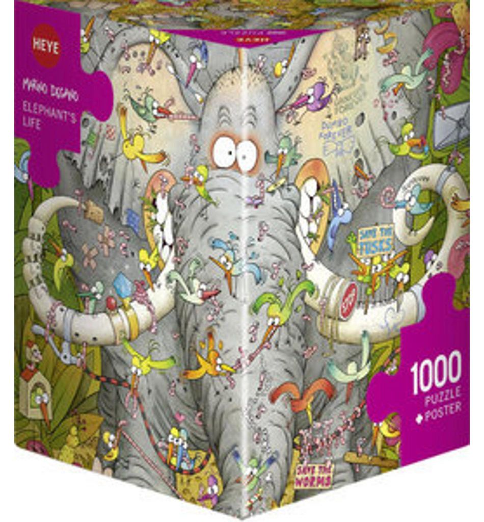 Het leven van een olifant Productafbeelding 