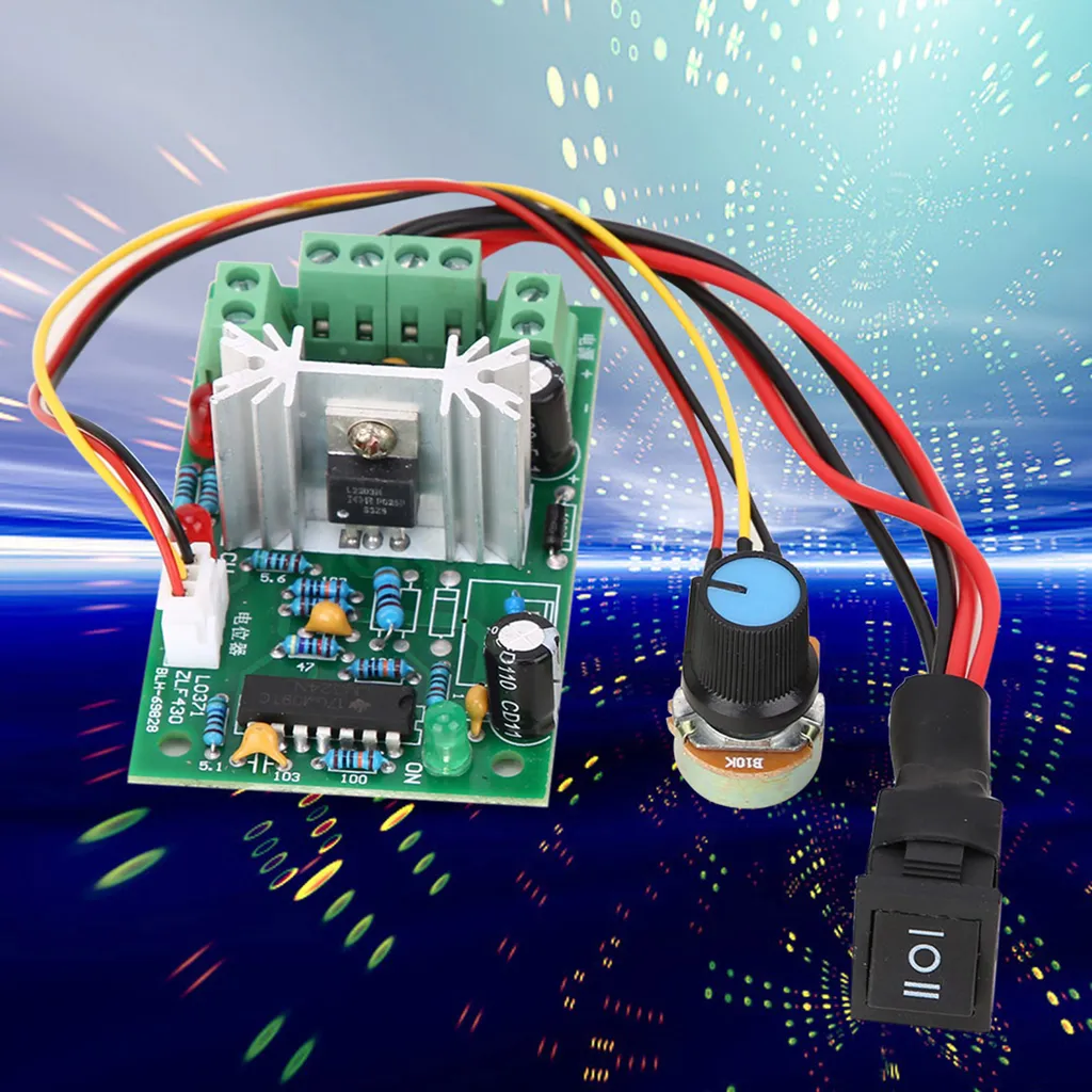 Modulo Regolatore Giri Motore DC PWM 20A - Controllo Coppia Elevata - 4