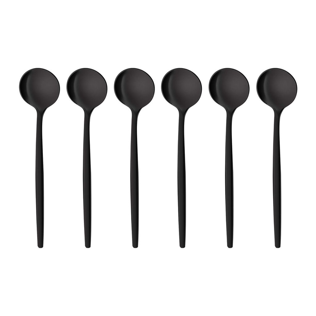 Espressolöffel Provence, 6-teilig, schwarz, Edelstahl, 11 Produktbild 