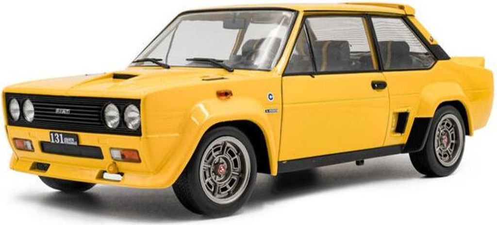 Solido 421186501 Fiat 131 Abarth 1980 jaune 1:18 Image du produit 