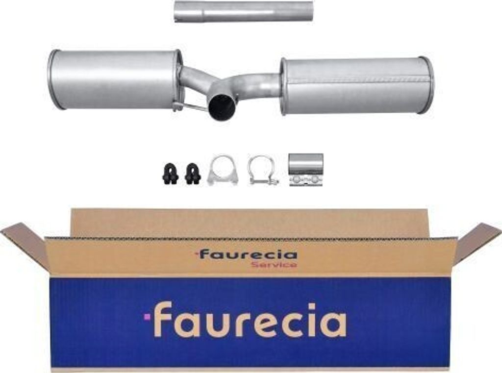 HELLA 8LB 366 022-461 Vorschalldämpfer Schalldämpfer für RENAULT LAGUNA I (B56, 556) LAGUNA I Grandtour (K56)