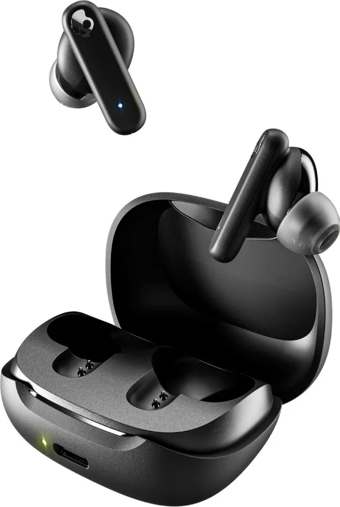 Skullcandy Smokin Buds Casque In-Ear avec Basses Puissantes et Micro