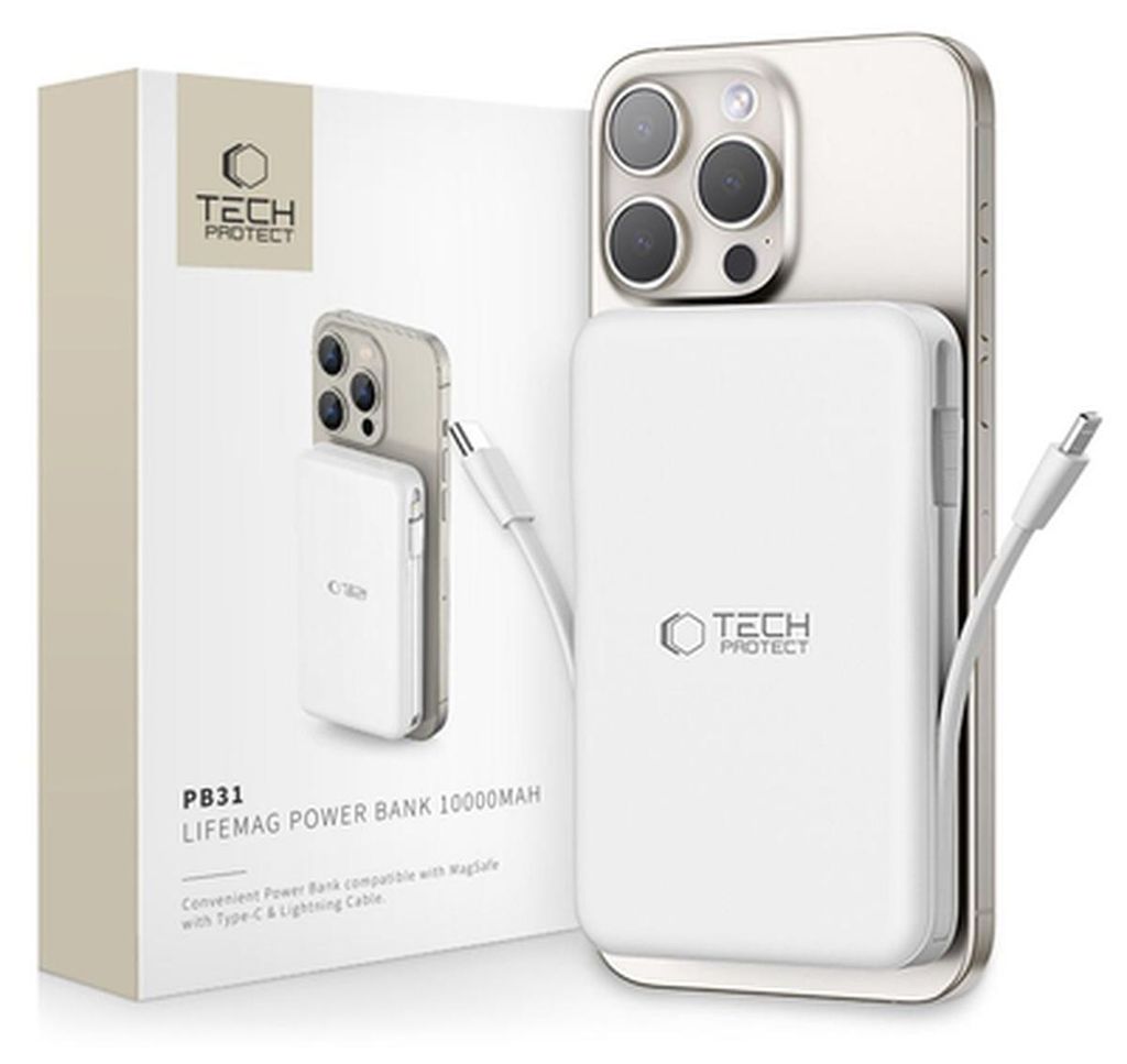 Tech-Protect PB31, 10000 mAh, Power Delivery 3.0, Zdjęcie produktu 