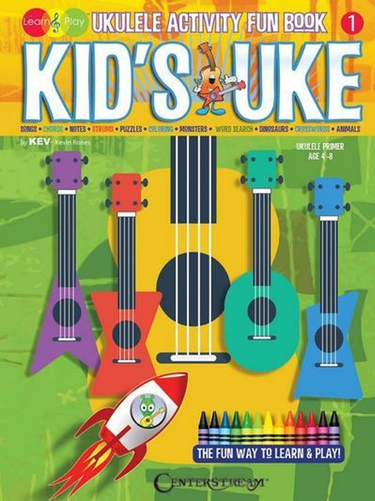 Kevin Rones, Kid's Uke - Ukulele Activity Fun BookUkulele