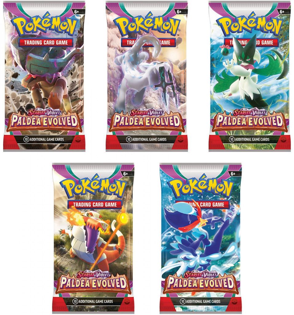 Pokémon Paldea Evolved Booster balíček Obrázek produktu 10