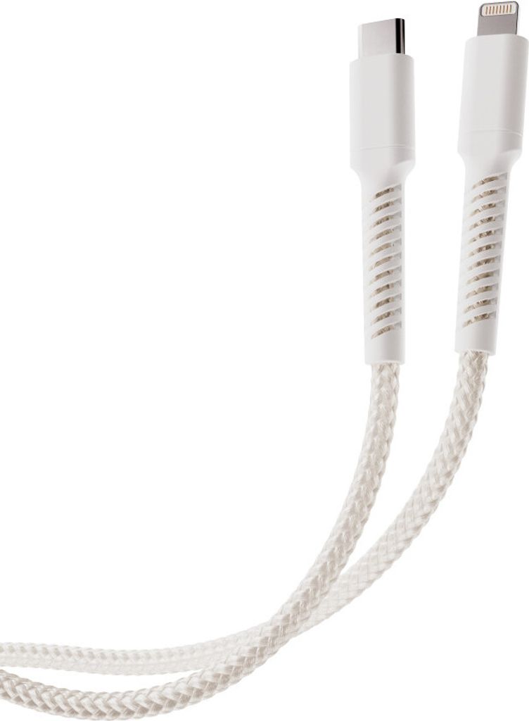 LongLife Charging Cable, Lightning auf USB-Type-C Daten- u. Ladekabel (63643)