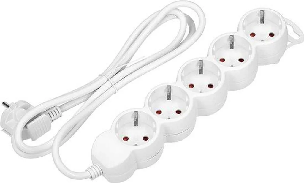 Bloc multiprise 4 prises avec câble de 3 m - Rallonge électrique 16A