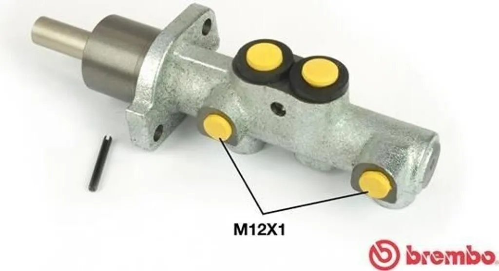 Réparer un freinage mou : Maître-cylindre Brembo M 85 038 pour Polo 9N et 6V