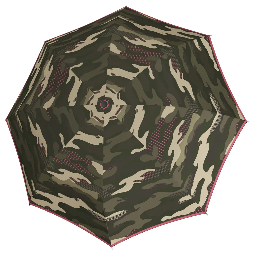 Doppler Fiber Magic Style Ombrello Pieghevole Antivento Camouflage
