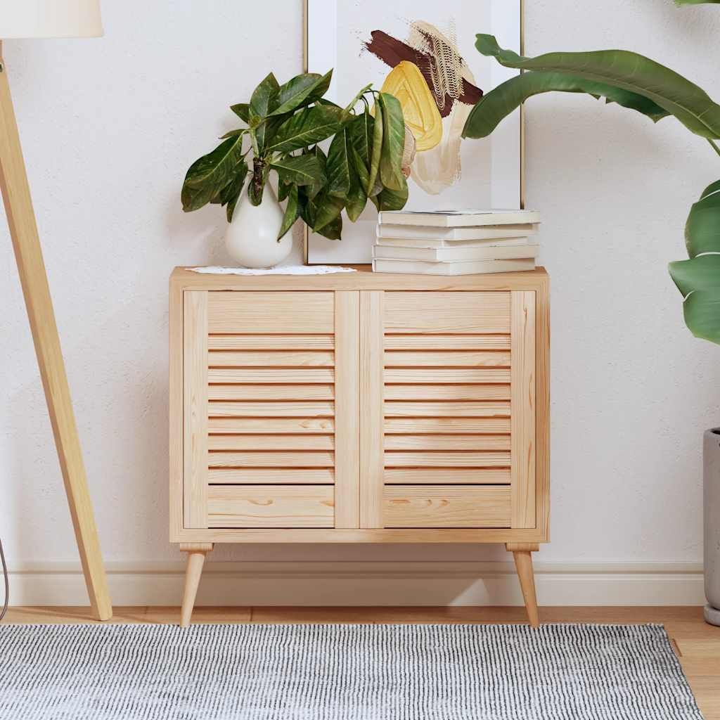 "SALE 2026"Schranktüren Lamellen-Design 2 Stk. 39,5x29,5cm Massivholz DE735420 - Schranktüren