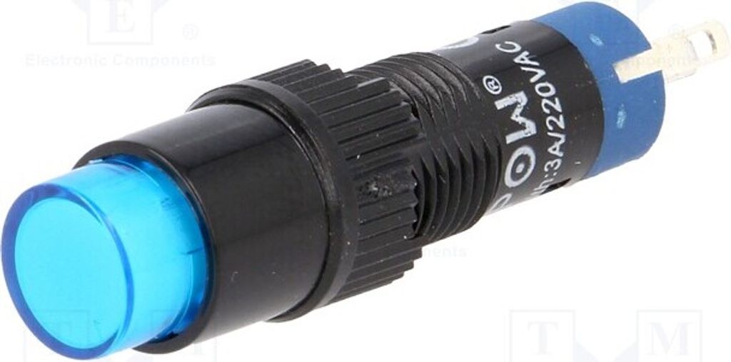 1x Schalter Druck 1A/24VDC IP40 LAS4Y-11/B Stard-Schalter Pos: 2 ON-(ON) 0,5A/250VAC