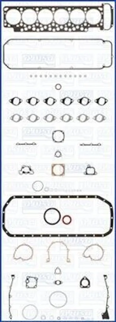 Réparer fuites huile moteur BMW E32 E28 E24 avec kit joints AJUSA