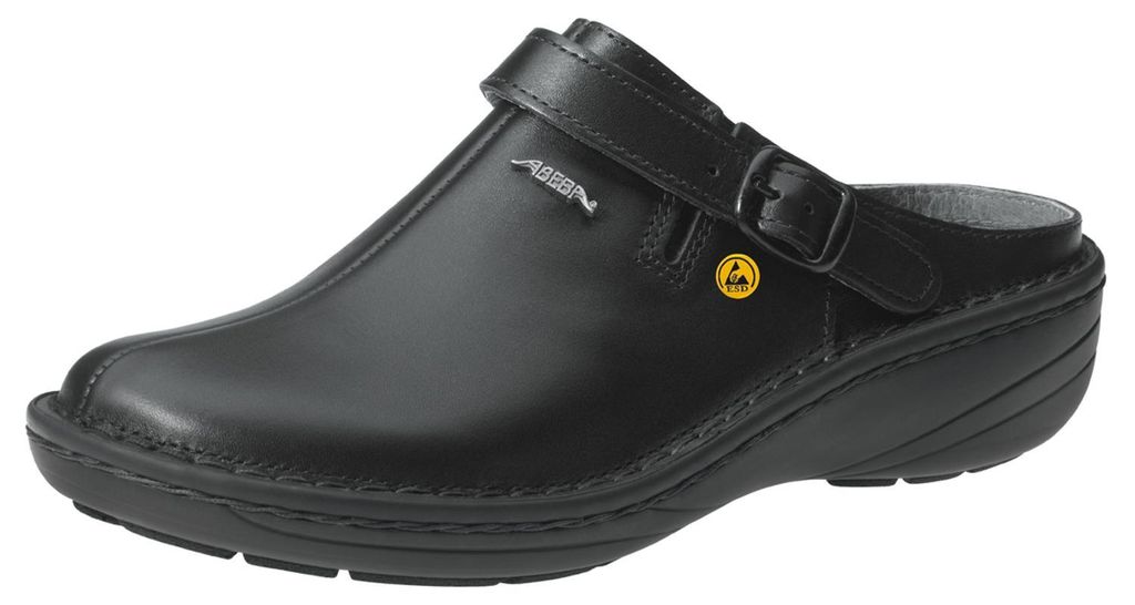 Abeba 36813 Clog schwarz ESD - 42