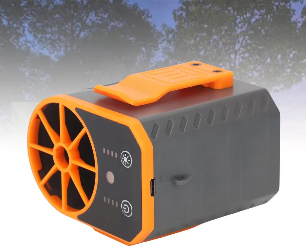 2X( Ventilatore Portatile Appeso Collo Ventilatore Potenza Ventilatore