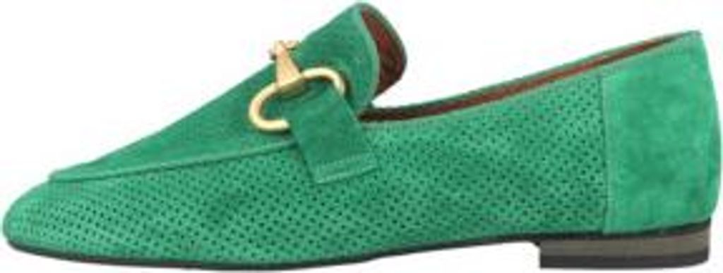 Babouche Lifestyle Slipper in Übergrößen Grün G5608-2-59 große Damenschuhe