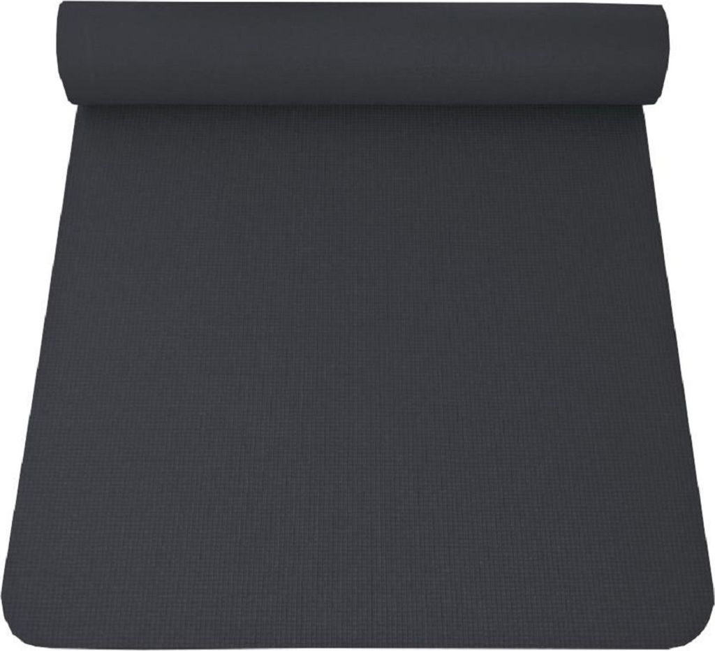 Anti-Rutsch-Matte Fitnessmatte Yogamatte anthrazit 65x185 cm