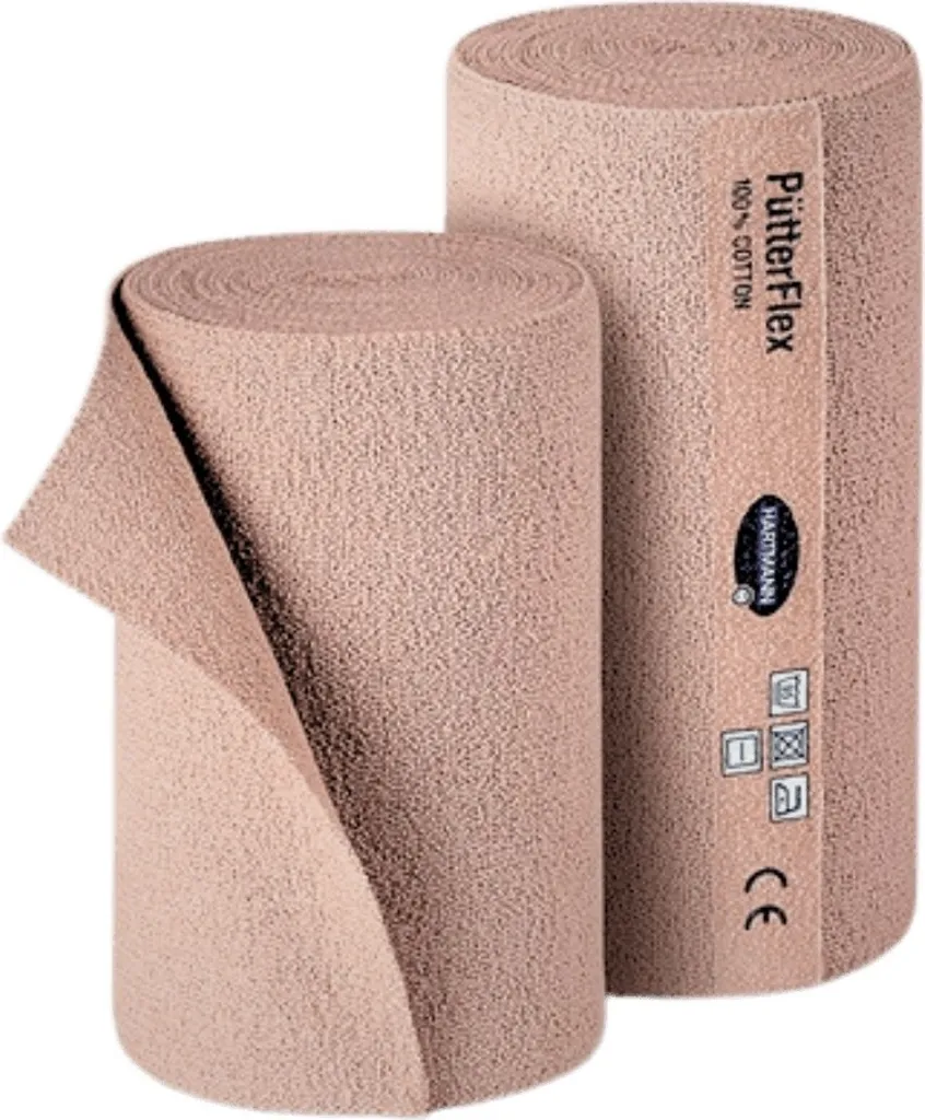 Hartmann Pütterflex 10cmx5m Benda Bi-elastica Compressione Forte - 4