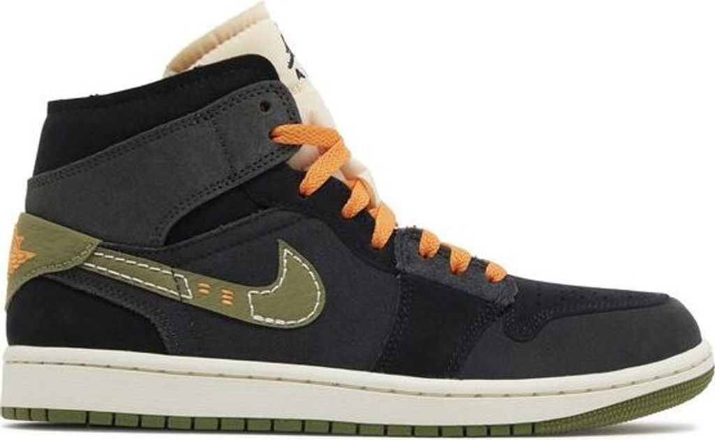Air Jordan 1 Mid SE Craft Anthracite Light Olive - EU: 40 Produktbild 